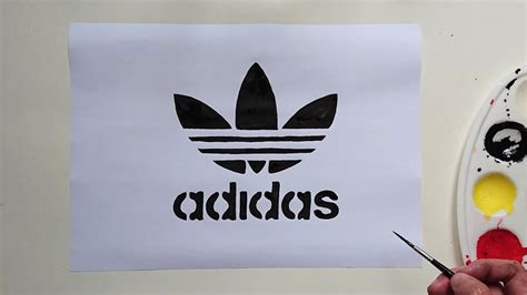 Cómo dibujar el logo de Adidas (Logotipo ADIDAS).